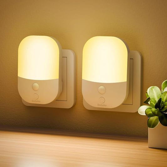 Smart LED Night Light – Auto Sensor & Adjustable Brightness