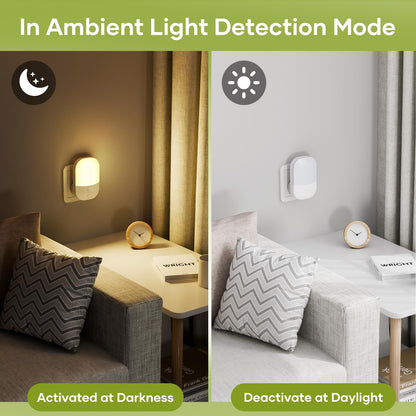 Smart LED Night Light – Auto Sensor & Adjustable Brightness